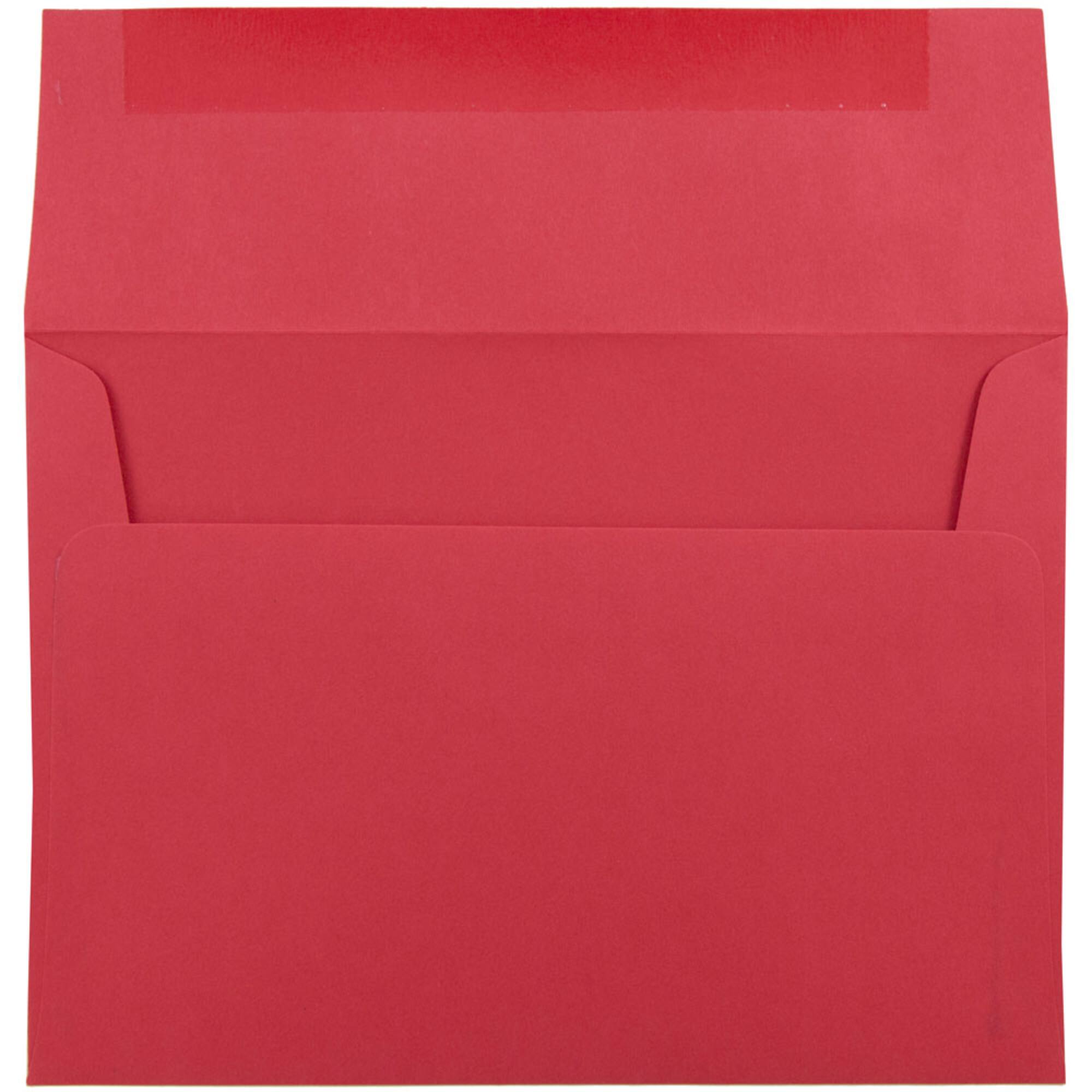 JAM Paper A7 Red Invitation Envelopes
